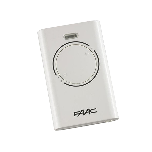 Fernbedienung Für FAAC XT2 868 SLH Ersatz | 868MHz Rolling Code | Bis 50m Reichweite Weiß