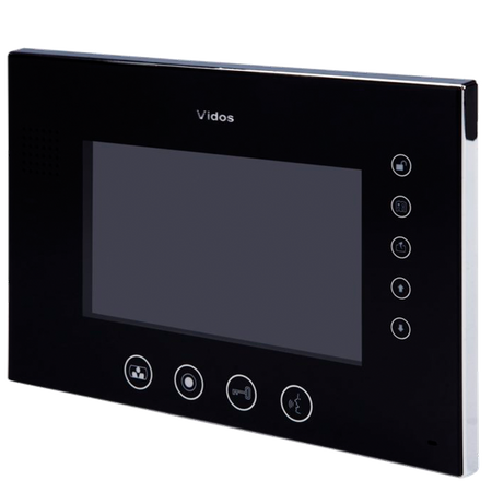 Vidos M670B-S2 wideodomofon analogowy, monitor głośnomówiący z ekranem LCD 7"