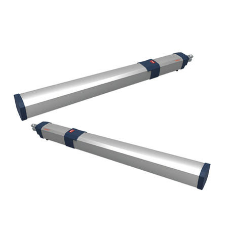 BFT GIUNO ULTRA BT A50 KIT zestaw automatyki do bram skrzydłowych o długości skrzydła do 5 m i wadze do 800 kg