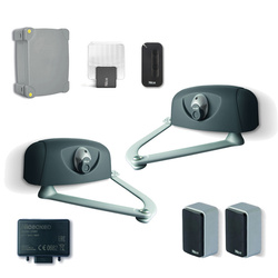 Nice HYPPO HY7005 zestaw automatyki 230V do bram skrzydłowych o szerokości bramy do 6m, dla skrzydła o długości do 3m