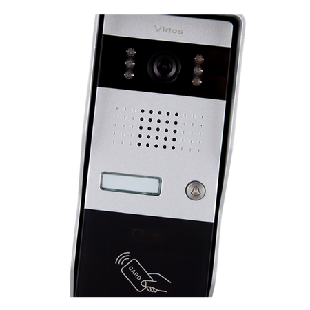 Vidos S50A jednoabonentowa stacja bramowa z wbudowanym czytnikiem RFiD