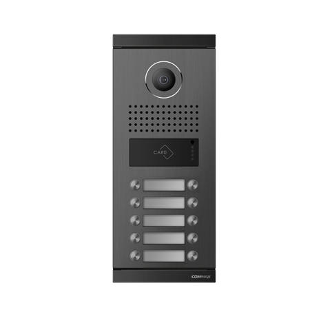 Commax DRC-10ML/RFID Kamera 10-abonentowa z czytnikiem RFID, panel zewnętrzny