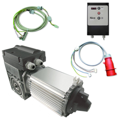 Nice Z70 AUTOMATIC TOT zestaw automatyki do bram przemysłowych segmentowych do 24m² TOTMAN