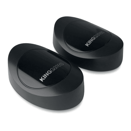 King Gates LINEAR 400 24V zestaw automatyki do bram dwuskrzydłowych o długości skrzydła do 3m i ciężarze do 300kg, zestaw z jednym pilotem