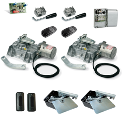 Came Frog-AE zestaw automatyki 230V do bramy skrzydłowej o szerokości bramy do 7m, dla skrzydła o długości do 3,5m