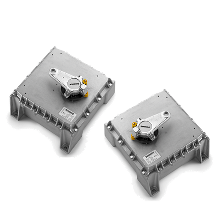 Beninca DU 350N PM podziemny zestaw automatyki 230V do bramy dwuskrzydłowej o szerokości bramy do 8m