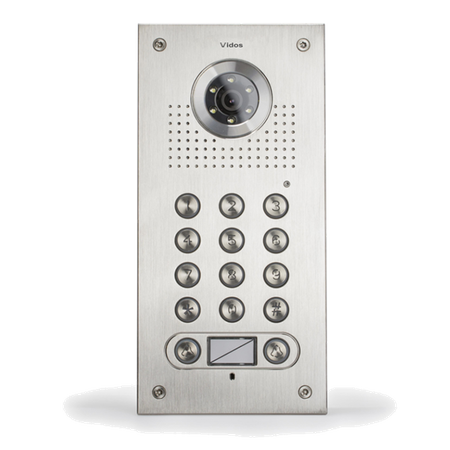 Vidos zestaw wideodomofonowy 2 monitory M670W + kamera S562D