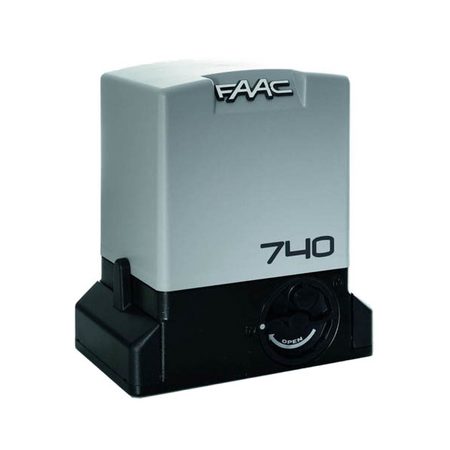 Faac 740 Delta 2 PREMIUM zestaw automatyki do bramy przesuwnej o wadze do 500kg zestaw z listwą
