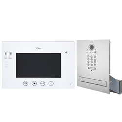 Vidos zestaw wideodomofonowy monitor M670W + stacja bramowa ze skrzynką na listy S561D-SKM