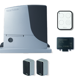 Nice ROBUS 1000 zestaw automatyki 24V do bramy przesuwnej o wadze do 1000 kg
