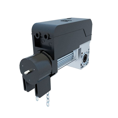 BFT PEGASO N C 400V zestaw automatyki do bramy garażowej przemysłowej segmentowej o powierzchni do 45 m²