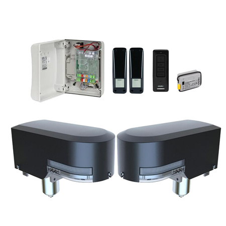 FAAC S2500I podziemny zestaw automatyki 24V do bram skrzydłowych o szerokości bramy do 5m, dla skrzydła o długości do 2,5m 