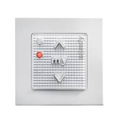 Somfy 1800223 2-kanałowy nadajnik naścienny Smoove Origin RTS z ramką Pure