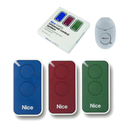 Nice INTIKIT zestaw 3 piloty dwukanałowe ERA INTI + radioodbiornik OX2