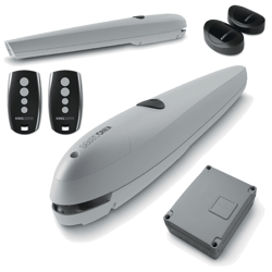 King Gates COUPER 24 zestaw automatyki 24V do bram dwuskrzydłowych o szerokości bramy do 4m, dla skrzydła o długości do 2m