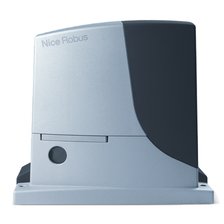 Nice ROBUS 600 zestaw automatyki 24V do bram przesuwnych o wadze do 600kg zestaw z listwą i dwoma pilotami