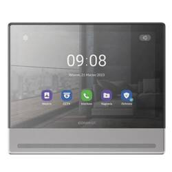 Commax CDV-1004QT(DC) NEO SILVER monitor 10,1" głośnomówiący Smart HD Mirror
