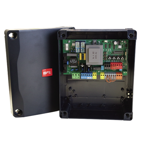 BFT ATHOS AC KIT A25 zestaw automatyki do bram skrzydłowych o wadze do 350kg i długości skrzydła do 2,5m zestaw z lampą