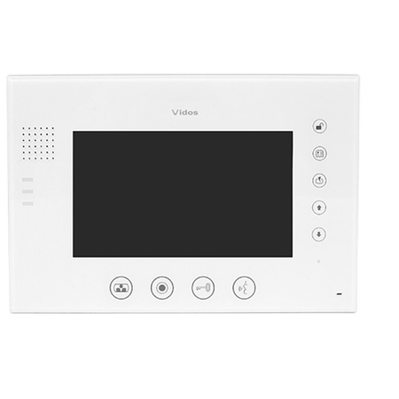 Vidos zestaw wideodomofonowy 2 monitory M670W-S2 + kamera S602