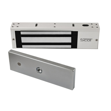 Scot EL-1200TSL2 zwora elektromagnetyczna 540kg z sygnalizacją i zwłoką czasową