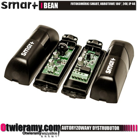 Fotokomórki obrotowe do bramy automatycznej Smart Bean 180° 12-24V