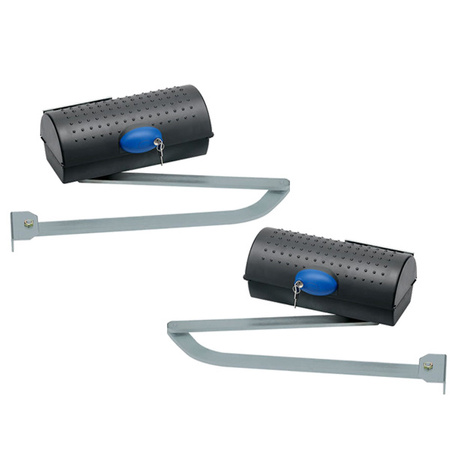 BFT IGEA KIT zestaw automatyki 230V do bram skrzydłowych o długości skrzydła do 2,5m i wadze do 250kg