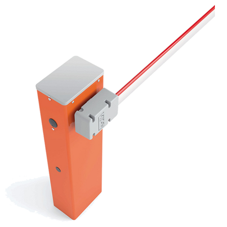 Nice WIDE S szlaban elektromechaniczny do obiektów publicznych i zastosowań przemysłowych, o długości ramienia do 4m