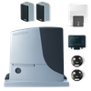 Nice ROBUS 1000 zestaw automatyki 24V do bram przesuwnych o wadze do 1000kg zestaw z lampą i dwoma pilotami