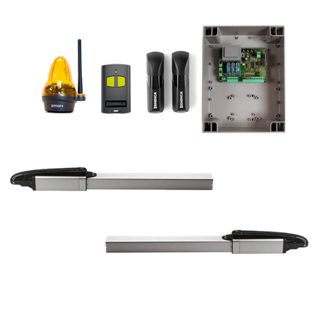Beninca HD 35 AC zestaw automatyki 230V do bramy skrzydłowej o długości skrzydła do 3m