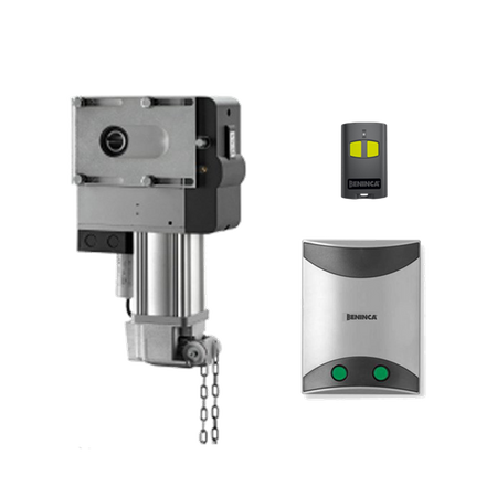 Beninca VN M 20 zestaw automatyki do bram garażowych, przemysłowych i rolowanych do użytku przemysłowego do 35m²