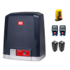BFT DEIMOS ULTRA BT KIT A600 zestaw automatyki do bramy przesuwnej o wadze do 600 kg 24V zestaw z 2 pilotami i lampą