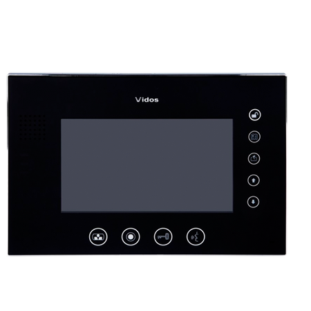 Vidos zestaw wideodomofonowy 2 monitory M670B-S2 + kamera S602