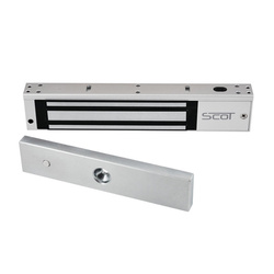 Scot EL-600TSL2 zwora elektromagnetyczna 280kg z sygnalizacją i zwłoką czasową