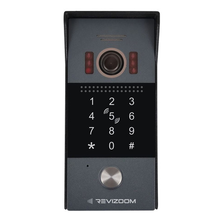 Revizoom wideodomofon 10" RM-T404HDI BLACK + kamera RC-412HD-CK