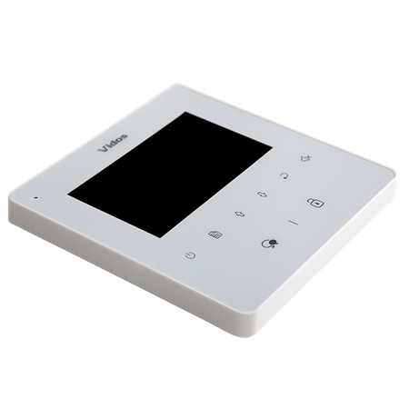 Vidos M1022W wideodomofon cyfrowy, monitor dwuprzewodowy przeznaczony do pracy w systemach DUO i DUO MULTI