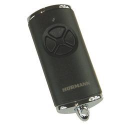 Pilot Hormann HSE 4 BS BiSecur 4511734 nadajnik 4-kanałowy czarny matowy, z chromowanymi nakładkami