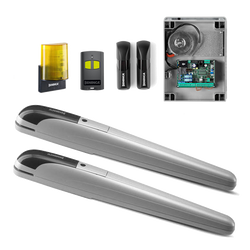 Beninca BOB 5024 E.PM zestaw automatyki 24V do pracy intensywnej do bramy dwuskrzydłowej o szerokości bramy do 10m