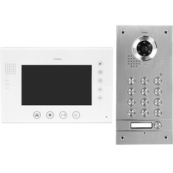 Vidos zestaw wideodomofonowy monitor M670W-S2 + stacja bramowa S561D z wbudowanym zamkiem szyfrowym