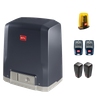 BFT DEIMOS AC KIT A600 MAG zestaw automatyki do bramy przesuwnej o wadze do 600 kg 230V zestaw z lampą i dwoma pilotami