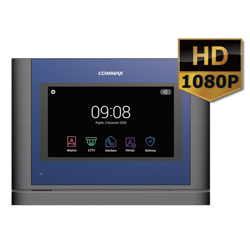 Commax CDV-70MF DARK SILVER monitor 7" z serii "Fine View HD" z doświetleniem LED