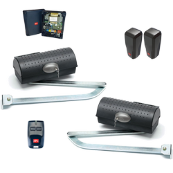 BFT IGEA BT KIT zestaw automatyki 24V do bram skrzydłowych o długości skrzydła do 2,5m i wadze do 250kg