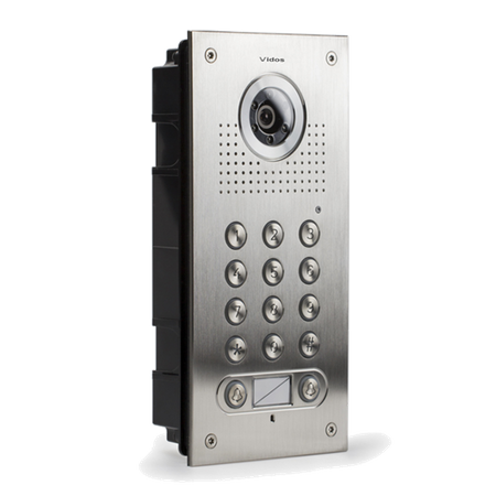 Vidos S562D dwubonentowa stacja bramowa