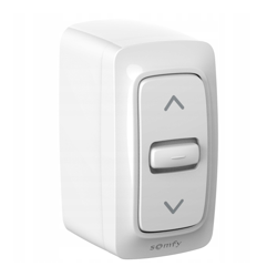 Somfy 1800511 Inis WT przełącznik roletowy z podtrzymaniem z natynkową puszką montażową