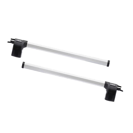 Faac 412 ECO zestaw automatyki do bramy skrzydłowej do 3,6m, dla skrzydła o skrzydła do 1.8m