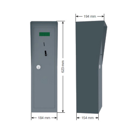 Came MTR 18 moneterka w wersji podstawowej pozwalająca na przyjmowanie opłat