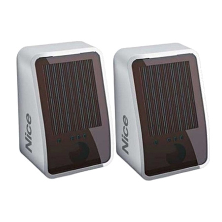 Nice PHW bezprzewodowe fotokomórki (nadajnik+odbiornik) z zasilaniem słonecznym.