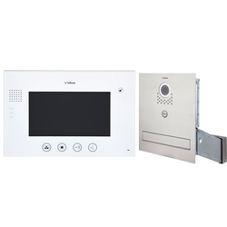 Vidos zestaw wideodomofonowy monitor M670W + stacja bramowa ze skrzynką na listy S551-SKM