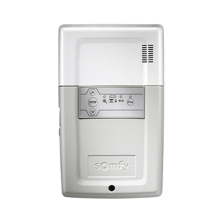 Somfy 1841165 Rollixo io sterownik napędu bramy rolowanej, zestaw zawiera sterownik i dwa piloty