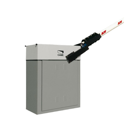 Came Gard G12000 szlaban automatyczny w komplecie, 24V D.C., do 12m przejazdu, zestaw z łampą