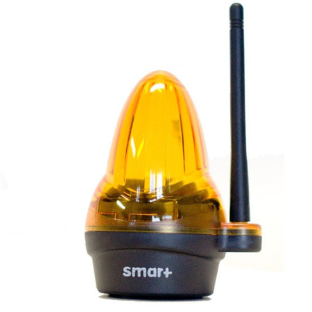 Lampa do bramy uniwersalna ledowa sygnalizacyjna lampa z anteną  kogut do bramy  12V 24V 230V  Smart Lemon 